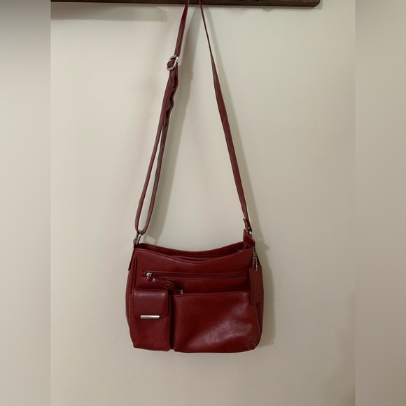 Genuine leather | red | Jessica purse - Picture 2 of 14
